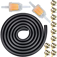 Kit de Manguera de Gasolina Kit de Tubo Gasolina 2 Metros Ø 6 mm mangueras de Línea de combustible 2 Piezas Filtro de…